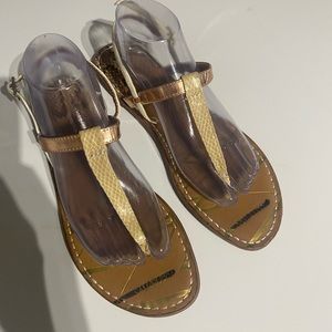 Sam & Libby Gold Sandals